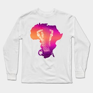 African Queen- Sunset Long Sleeve T-Shirt